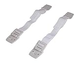 家具安全ストラップkit-転倒防止アンカーfor anyテレビ、Extra Strong壁Hold – 2パックホワイト地震Proof – Baby ChildproofingストラップLight &