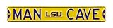 NCAA LSU Tigersスチールストリートサイン、1サイズ、チームカラー