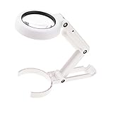 B Baosity 全２種類　手持ちルーペ　 スタンド拡大鏡　 LEDライト付 　読書ルーペ　虫眼鏡 　 - ７倍