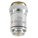 YASHIMA (八洲光学工業) 日本製 金属顕微鏡用 アクロマート 対物レンズ 油浸 100倍 M100×oil 106-99S6