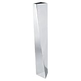 【正規輸入品】 ALESSI アレッシィ Crevasse フラワーベース/シルバー ZH01