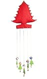MulberryGifts Baby Mobile - Red and Green X'mas Trees [並行輸入品]