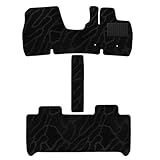 Aviles 三菱 デリカミニ 30系 フロアマット【16色から選択】(04：ウェーブ × ブラック)