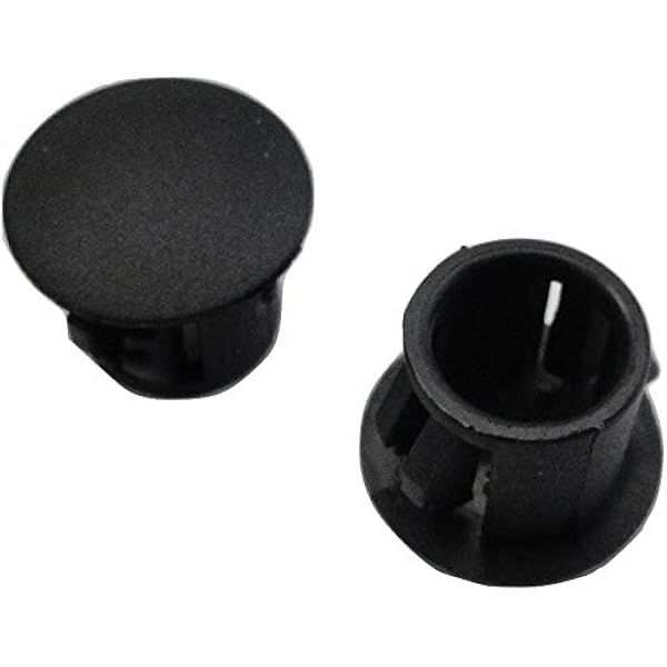 Amazon Co Jp 穴の円の直径f10mm 穴埋め 目隠しキャップ 黒 Skt 10 5個入 Yjp 0535 Diy 工具 ガーデン