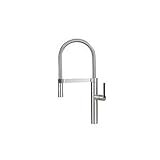 Blanco 441407 1.8 GPM Culina Semi-Pro Faucet, Satin Nickel [並行輸入品]