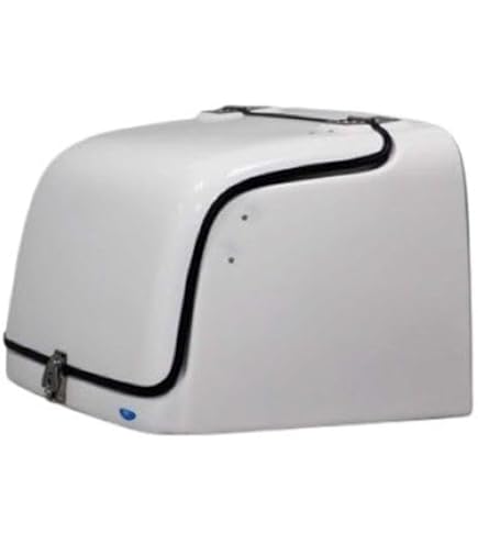 Amazon | HI-LINE リアボックス バイク デリバリーボックス 166L FRP製