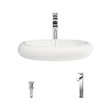 Mr Direct v1302-bisque磁器容器シンクEnsemble 721 シルバー V1302-B-721-C