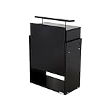 【地球家具】フィギュアラック「レギュラー」新LED兼用シリーズ 幅55cmコレクションケース用上置き棚 上置きハイタイプ [耐震] （上置きハイタイプ、中型（奥行29cm）、ブラック）