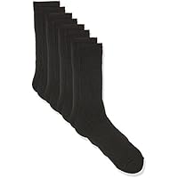 Rio Men's Cotton Blend Active Crew Socks (4 Pack)