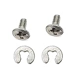 3DS/LL/XL用修理ネジセット 3DS/3DSLL/3DSXL バッテリーバックカバー 安全なネジマウント ワッシャーネジセット ゲームコンソール用 ユニバーサル1