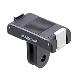 MAXCAM DJI Osmo Action5/4/3用マグネット式クイックリリースベース 速着マウント 三脚アダプター 1/4インチネジ対応アクセサリー
