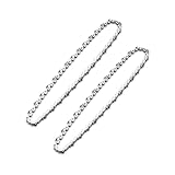 12インチチェーンソー替刃 ソーチェーン2本セット 3/8"ピッチ 45コマ .043" ゲージ チェーンソー12インチ用替刃2本セット