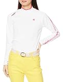 [ルコックスポルティフゴルフ] 長袖シャツ 【BARBIEコラボ】 ハイネック ストレッチ ECO ゴルフ QGWUJB20 レディース WH00(ホワイト) 日本サイズM相当