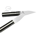 SHINA  3.175mm   尖りNC彫刻バイト　アルミニウム　金属彫刻専用　刃物 (BJ3x2001x5pc)
