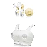 【セット買い】 メデラ 電動さく乳器 スイング・マキシ (Swing Maxi) + Easy Expression™ハンズフリーさく乳ブラ Sサイズ