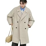 [ロペピクニック] コート 【WEB限定カラー : ブラック】 ラムライク/チェックオーバーPコート レディース GDO54050 ライトグレー(08)