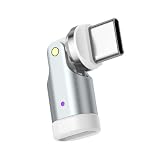 【1個セット】USB-C 充電アダプター 240W 90度・180度 角度調整可能 Type-C to Type-C 変換 スマホ・タブレット・ノートPCに対応 (1)