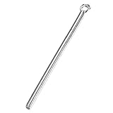 [グリーンピアッシング] スティックポールステンレスパーツ (太さ)1.5mm/(長さ)25mm サージカルステンレス シルバー シンプル チャーム パーツ 部品 材料 レジン DIY 手芸 棒 バー 穴あき