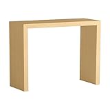 arne テーブル ソファテーブル デスク 机 おしゃれ コンソール 幅75cm 奥行30cm 高さ60cm 日本製 セミオーダー Zero-X 7530H ナチュラル