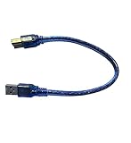 ゲームバンクウェブドットコム,SFC/GBA/MD/FC/N64/PCE/NGP/GG/WSC/MSXダンパー用 USBプリンターケーブル(Type B) ケーブル長 30cm [430549-01]