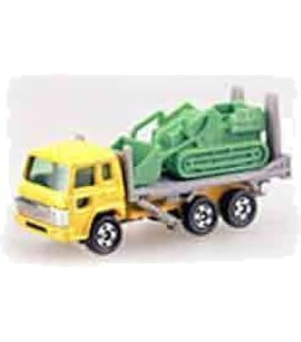 Amazon | トミカ 日本製 56 日野 ブルドーザ運搬車 1/102 | ミニカー