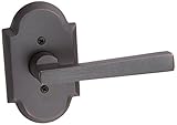Baldwin HDTAPLRAR481 Reserve Half Dummy Taper with Rustic Arch Rose, Dark Bronze Finish, Left Hand b