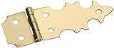 Stanley Hardware 803420 2 Count Solid Brass Ornamental Hinge [並行輸入品]