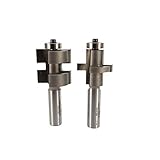 Whiteside ルータービット 3373 直線タンと溝セット 大径1-1/4インチ 切削長さ1/2~1-1/4インチ