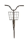 17'L x 30'H Iron Bike Shaped Wall Decor with Basket [並行輸入品]