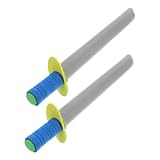 YARNOW フォーム素材の子供用フォームソード 剣の小道具 訓練用泡剣 パフォーマンス用フェンシング小道具 パーティーや学習トレーニング向け 2個セット
