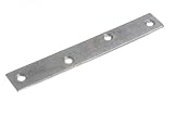 フラットMending修復プレート125 mm x 18 mm x 2 mm 5 mm Dia。穴BZP ( Pck 25 )