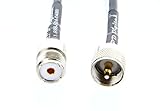 MPD Digital 58-pl259-so239-10ft RG-58 UHF Male to Female Extension Jumper Cable MIL-C-17D with PL-25