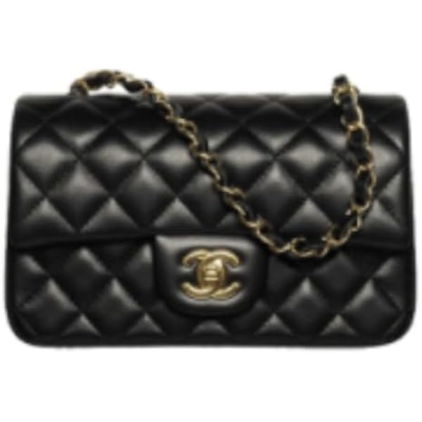 Amazon | ショルダーバッグ レディース ラムレザー キルティングバッグ