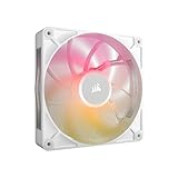 CORSAIR iCUE LINK RX140 MAX RGB 拡張キット 140mm PWM PCケースファン 30mm厚 シングルパック ホワイト CO-9051039-WW