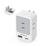 usb コンセント type-c 電源タップ USB-C付き PD 20W 3個AC口 1個USB-Aポート 1個Type-Cポート 蛸足