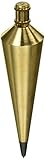 SL40 - Brass Engineer Plumb Bob 24 oz by Kraft Tool