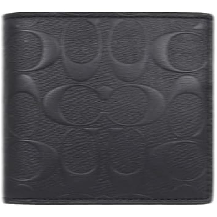 Amazon | [コーチ] 財布 二つ折り財布 メンズ アウトレット F75363 BLK