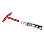 Dolity ユニバーサル　削除ツール　16mm　スパークプラグソケット　レンチ　Tハンドル　鋼製