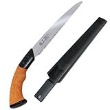 角利 技工 替刃式万能鋸 サヤ付 コルク柄 210mm