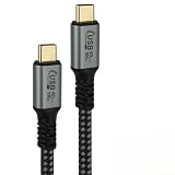 日本トラストテクノロジー USB4対応100W Type-Cケーブル ストレート 1m JTU4S100-CC 認証品 40Gbps