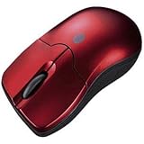 サンワサプライ Bluetooth3.0ブルーLEDマウス レッド MA-BTBL27R 1個