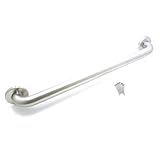 WingIts WGB6SS42 STANDARD Grab Bar, Concealed Mount, Satin Stainless Steel, 42-Inch Length by 1.50-I
