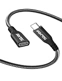 SOLMIMI 1.2M USB Type-C 延長 ケーブル USB 3.2 10Gbps 延長コード PD100W/5A 急速充電 4K@60Hz対応 USB C メス USB C オス 変換 スマホ/タブレットパソコン/パソコンなどタイプC機種対応