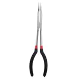 Dovewill 1本　曲げ鼻プライヤー　 先曲ペンチ　ノーズプライヤー　280mm　45度　90度　２サイズ選べ - 45度