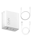 Xiaomi【90W 急速充電器＋ケーブル2本セット】 3ポート充電器 3台同時充電 PD対応 3A USBA to C & 6A 編み込み USB C to C 1m 480Mbps高速データ転送 高耐久 120Wハイパーチャージ iPhone iPad MacBook Android多機種対応