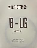 【Worth】 B-LG Low-G 単弦 ブラウン フロロカーボン弦 (ウクレレ用)