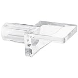 slide-co 242152シェルフサポートPeg、1 / 4インチ、クリアプラスチック、(パックof 12 )