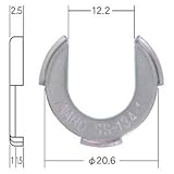 エスカッション（丁番調整金具）　SS-134-1　丁番調整金具　ステンレス　板厚：1　入数：1・10