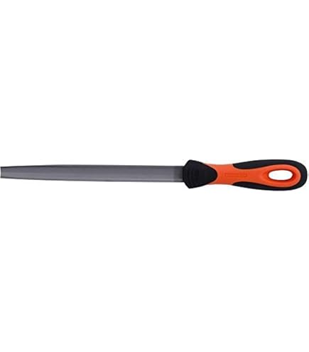 Bahco Ergo Bi-Molded File Handle - 2 Pack, Medium, Fits 6'' Flat, Mill, Half-Round Files, Made In Portugal