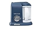 BEABA Babycook Macaron 4 in 1 BEABA Babycook 4 in 1 Steam Cooker and Blender (Navy) [並行輸入品]